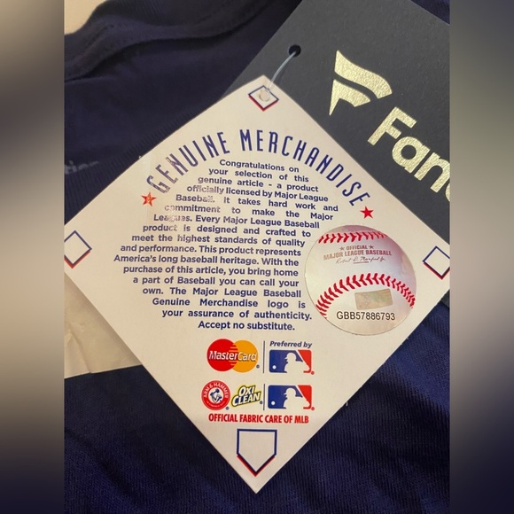 NWT Fanatics MLB Detroit Tigers Wasconah Navy Blue Short Sleeve Shirt Size XXL - Picture 6 of 6